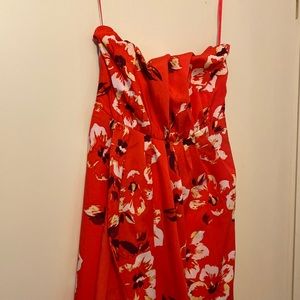 Express Floral Mini Dress Size 2 Perfect Condition